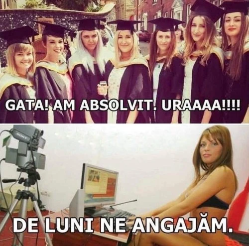 unde se angajeaza elevii dupa ce termina scoala
